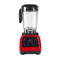 Commercial Portable Smoothie Blender 2L jar 10 speeds red PN-822